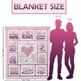 thumbnail image 5 of Sister Blanket, Sister Birthday Gift Ideas, Sisters Gifts from Sister, Sister Gifts, Sister Birthday Gifts from Sister, Birthday Gifts for Sister, Gifts for Sister Throw Blanket 60"×50", 5 of 5