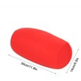 thumbnail image 2 of Mini almohada trasera de microperlas para sofá cama, oficina, coche, viaje, color rojo ER, 2 of 5