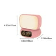 Versatile Clock Alarm Rechargeable Bluetooth Speaker With Three Colors