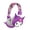 Purple, variant on Fashionable Cartoon Purple Kuromi Wireless Connecting Over-Ear Headphones, Stereo Music Noise-Canceling Gaming Headphones