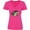 Hot Pink, variant on Inktastic Sunny Gator in Pink Sunglasses Women's V-Neck T-Shirt