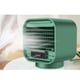 thumbnail image 3 of Ventilador portátil 3 en 1 mini con 3 velocidades, USB, con asa para oficina Verde, 3 of 9
