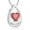 Red, variant on Crystal Teardrop Urn Necklace Crystal Heart Memorial Keepsake Pendant Heart Urn Locket Pendant Keepsake Memorial Cremation Jewelry