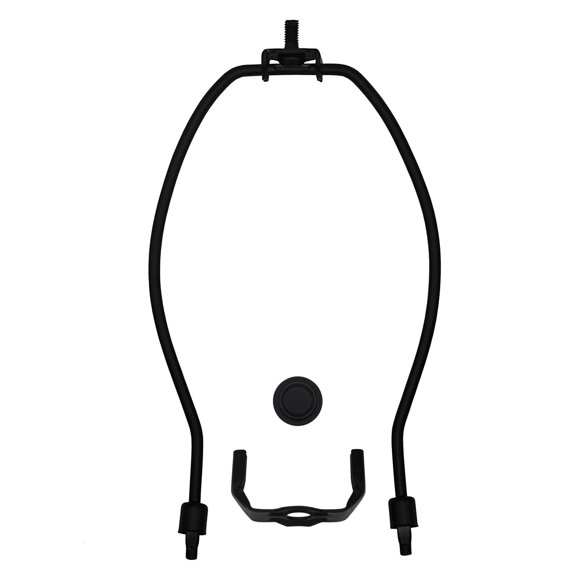Kit de soporte para pantalla de lámpara Creative Hobbies de 8 pulgadas, acabado negro