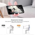 thumbnail image 5 of Phone stand, nediea desktop phone stand with adjustable angle height, cute desktop bunny phone, 5 of 5