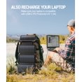 thumbnail image 3 of Cargador solar Power Bank BLAVOR 20000 mAh con 4 paneles, 3 of 6