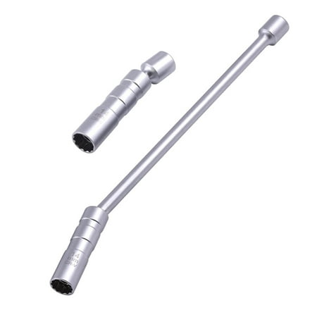 

14MM Spark Plug Socket 3/8inch Drive Magnetic Thin Wall Spark Plug Socket Set Universal Joint 12 Point Removal Tool