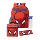 thumbnail image 1 of Spider-Man - Set de Mochilas para Niños/Niñas - Pack de 4 (Rojo), 1 of 5
