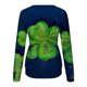 thumbnail image 5 of Ichuanyi liquidación mujer mangas largas camisas casuales vintage St Patrick imprimiendo cuello redondo sudadera tops sueltos ICHUANYI WER202308210687, 5 of 5