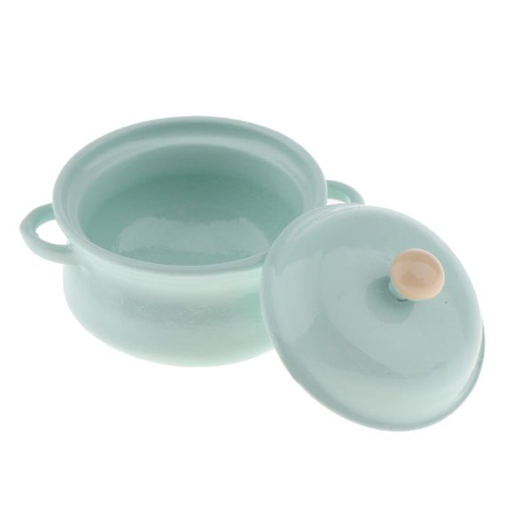 Muebles en miniatura Yotijar Macetas de tapa Utensilios