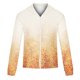 thumbnail image 1 of Hombres Casual Deportes Fitness Sudadera Con Capucha Cremallera Gradiente Estampado Chaqueta Pompotops  oipoqjl36610, 1 of 5