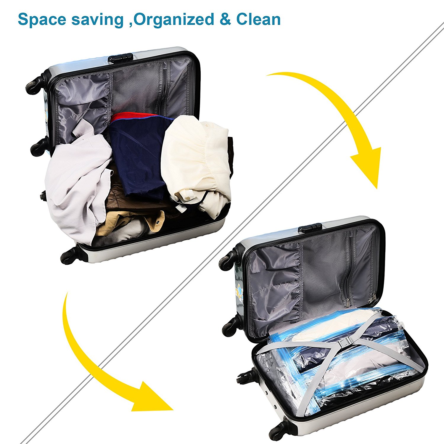 Vacuum Travel Bags Walmart Sale, 55 