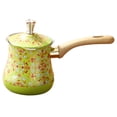 thumbnail image 4 of Cafetera con calentador de mantequilla y jarra con boquilla antiderrame, agarre cómodo y diseño profesional. 550 ml, 4 of 9