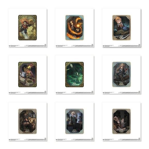 Gallery Pops Harry Potter: Magic Awakened - Card Pack Wall Art Bundle (9-Pack)