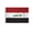 2x3 ft Nylon Flag, variant on AGAS Iraq Car Flag 12x16 inch Polyester Fabric Double Stitched 17 Inch White Plastic Flexible Pole High Visibility Iraqi National Car Flag