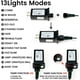 thumbnail image 5 of Cadena de luces BHCLIGHT de 29 m, 240 LED, 13 modos, color blanco frío, 5 of 8