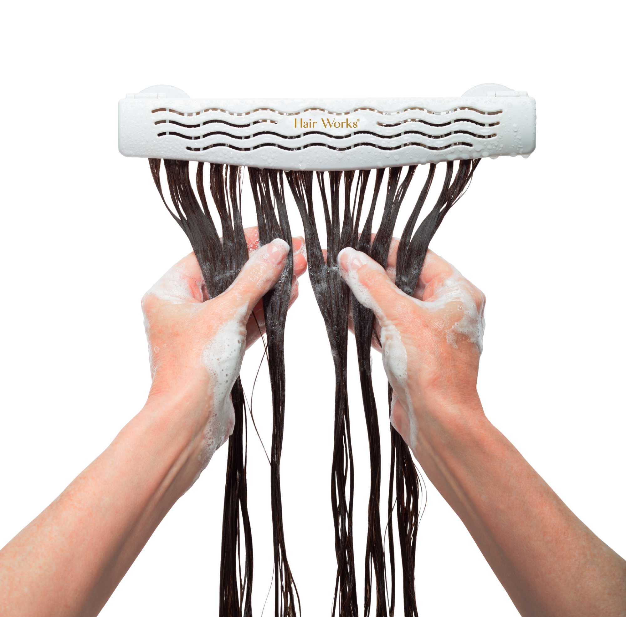 Hair Works 4-in-1 Hair Extension Style Caddy 