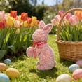 thumbnail image 4 of Easter Multi-expression Simulation Flock Bunny Home Garden Patio Sod Outdoor Window Shooting Ornaments, 4 of 6