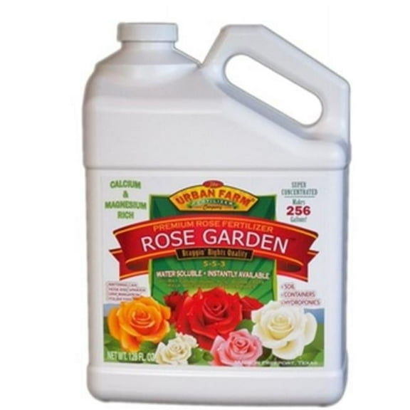 Urban Farm Fertilizers  Rose Garden 128 Fl. Oz Fertilizer