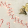 thumbnail image 3 of Northlight 100-Count Clear Mini Christmas Light Set - 20.25' Pink Wire, 3 of 6
