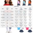 thumbnail image 3 of Cethrio Girls Cotton Outfit Sets, Summer Short Sleeve 3 Piece T-shirts Skirts and Socks Set Pink Size 10-12, 3 of 7