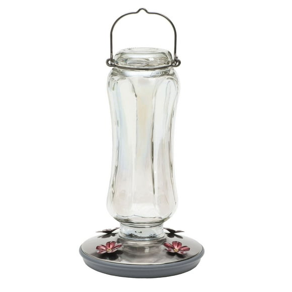 Perky-Pet Starglow Vintage Glass Hummingbird Feeder