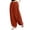 41# (Vermilion), variant on Women’s Linen Harem Pants Loose Fit Boho Elastic Waist Pants Casual Lounge Trousers for Summer Beach Vacation (Black,S)