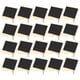 thumbnail image 1 of Juego de 2 minipizarras de madera, tarjetas para colocar, pizarra rectangular pequeña, fiestas de bodas, 1 of 5