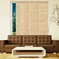 thumbnail image 2 of Chicology Natural Woven Deluxe Adjustable Sliding Panels, 2 of 7