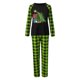 thumbnail image 2 of Conjuntos de pijamas navideños familiares a juego Grinch 2024, pijama de Grinch con parte superior y pantalones de pijama a cuadros, pijama de Grinch para niños y adultos para la familia, Mujer M, 2 of 3