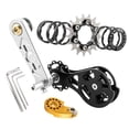 thumbnail image 1 of DYNWAVECA Bike Single Speed Conversion , Chain Tensioners Portable Repairing Easy Installation Speed Converter Single Speed Cassette 17T, 1 of 10