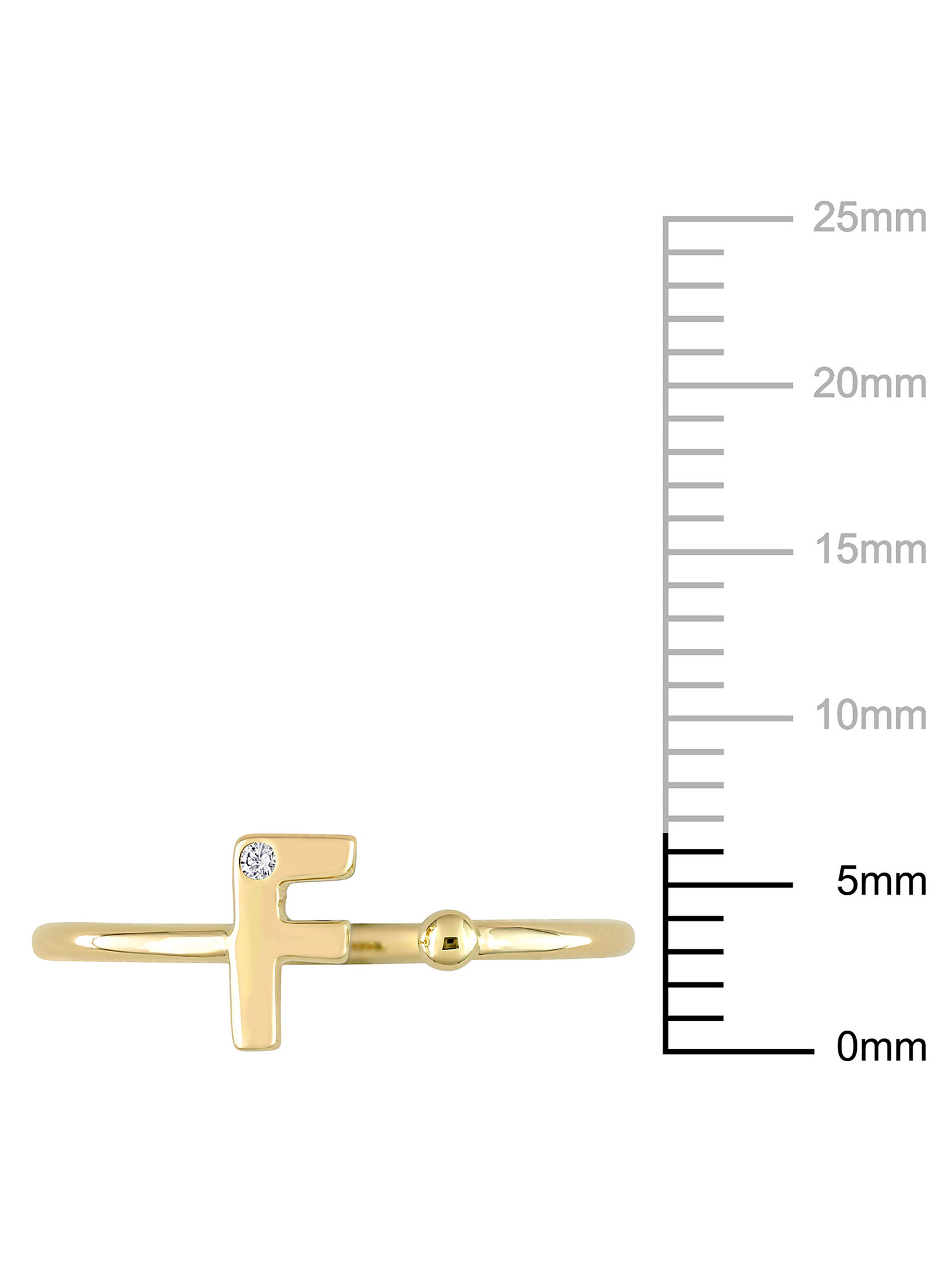 Everly Women's Diamond 10k Yellow Gold Ring