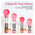 thumbnail image 5 of Portable Pet Dog Water Bottles Drinker Dispenser Travel Gourd Feeder With Drinking Food Bowl Poop Bag For Chiens Outdoor Walking, 5 of 7
