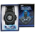 thumbnail image 3 of Marvel Black Panther Symbol Watch Face with Black Metal Band, 3 of 5