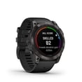 thumbnail image 3 of fenix 7X Pro Saph Solar Carbon Gray Ti w/Black Band Garmin fenix 7X Pro, 3 of 8