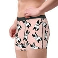 thumbnail image 2 of Fuzoiu French Bulldog1 Print Men's Ultra Breathable Underwear,No Riding Up Boxer Briefs with ComfortFlexible Waistband-Large, 2 of 5