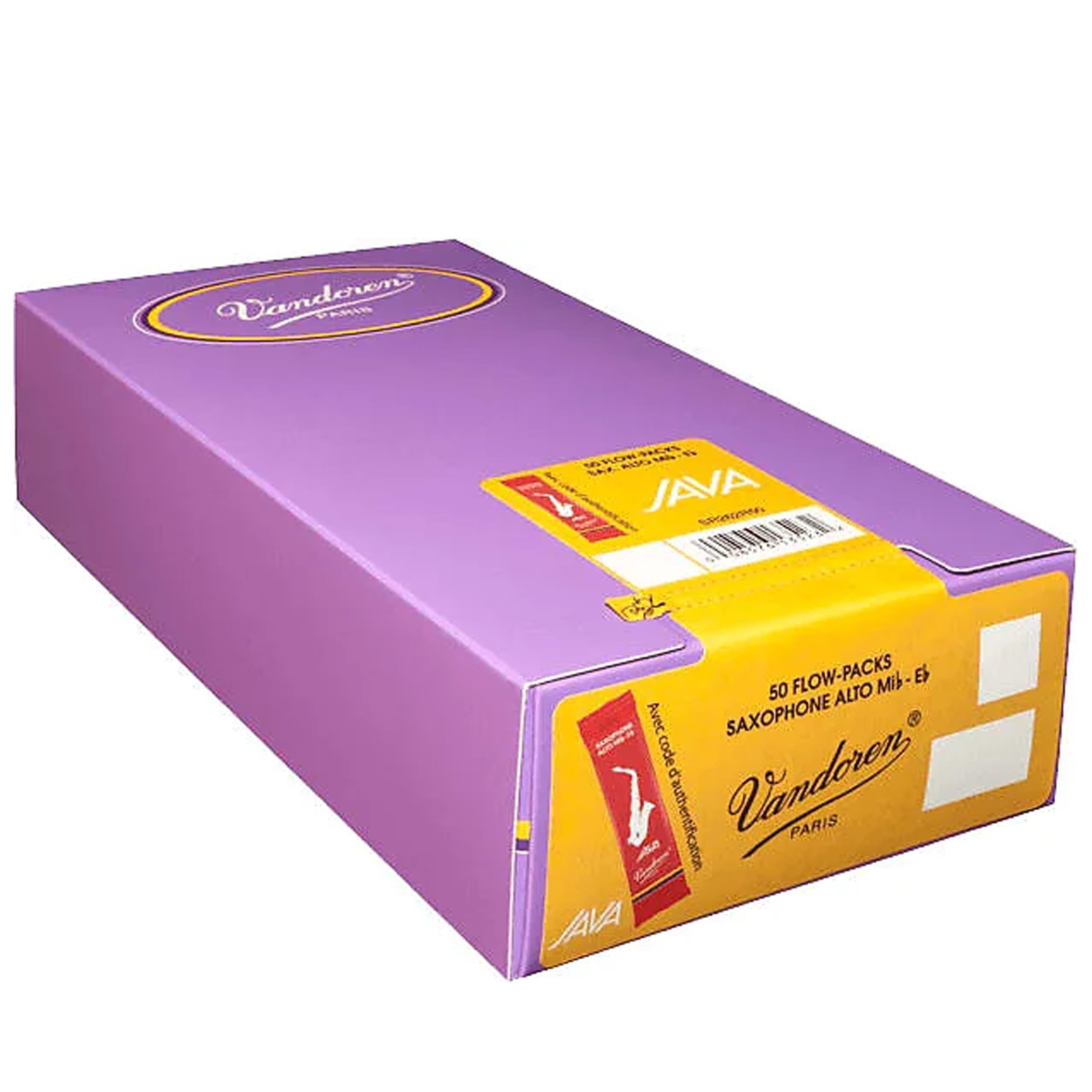 Vandoren Alto Sax Java Reed Box of 50 Red 1.5 Box of 50