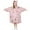 Pink Christmas Pattern, variant on Wearable Blanket with Sleeves and Pocket Oversized Hooded Sweatshirt 3-14 YR Pastel Christmas-themed S