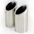 thumbnail image 3 of Stainless Steel for E90 E92 325 328I Exhaust Tip Muffler Car Accessory Car Exhaust System Pipes Tips, 3 of 5