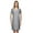 Gray, variant on LAT Women�'s V-Neck Fine Jersey Coverup