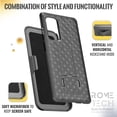 thumbnail image 6 of Rome Tech for Samsung Galaxy S20 FE 5G Shell Holster Combo Case Kickstand Slim Cover With Belt clip, 6 of 7