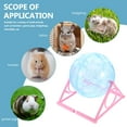 thumbnail image 3 of Soimiss Small Pet Exercise Ball for Hamsters Guinea Pigs Hedgehogs with Safe Rounded Design, 3 of 7