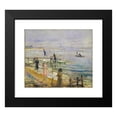 thumbnail image 2 of William James Glackens 23x20 Black Modern Framed Museum Art Print Titled - Jetties at Bellport (1912), 2 of 5