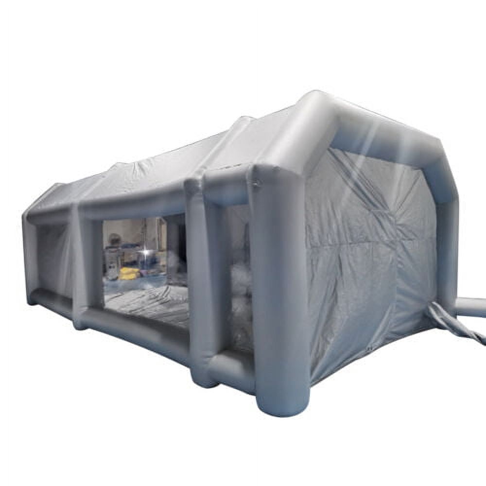 Inflatable Paint Spray Booth Car Painting Work Tent Filter System 26*15*10Ft