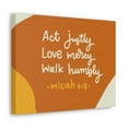 thumbnail image 4 of Scripture Walls Act Justly Micah 6:8 Wall Art Bible Verse Print Ready to Hang, 4 of 18