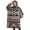 Boho Orange and, variant on Oversized Wearable Blanket Hoodie,Boho Orange and Black Geometric Ethnic Pattern Sherpa Blanket Hoodie with Super Pockets,Super Warm Fuzzy Pullover for Women & Men