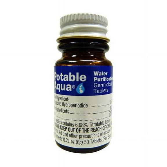 Wisconsin Pharmacal 2019 Potable Aqua Waxed Bulk Water Purification Tablets