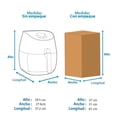 thumbnail image 4 of Freidora de Aire Atvio Home Digital con Capacidad de 5L, 4 of 4