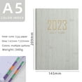 thumbnail image 1 of Agiferg Schedule Notepad Inside Page A5 Efficiency Manual Planning Notebooks, 1 of 2