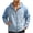 01-Light Blue, variant on Mens Sun Protection Jackets Quick Dry Casual Thin Breathable Tops Outdoor Fishing Hiking Sport Zipper Hooded Coat White XXXL